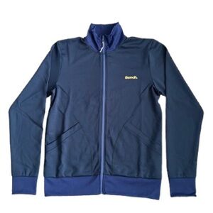 273‎ BENCH Men’s Funnel Neck Athletic Track Jacket - Size: Medium